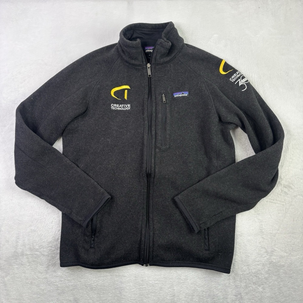 Patagonia Better Sweater Full Zip Long Sleeve Grey Sweater Jacket Men's Medium